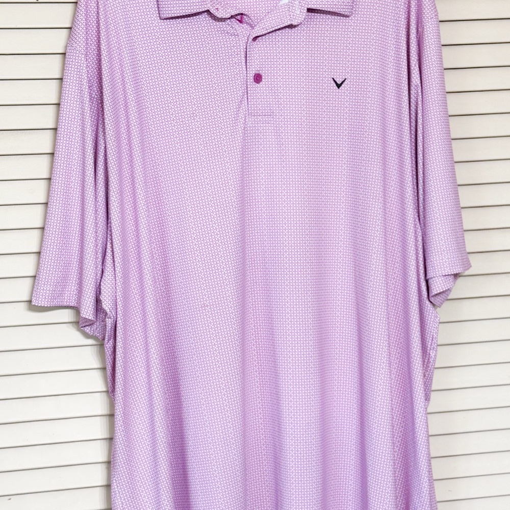 Callaway Men's Pink Polo Shirt